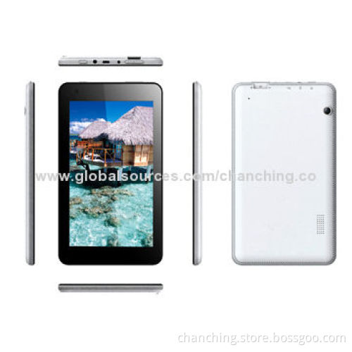 7-inch Tablet PCs with Intel2520 Dual-core, 1,024 x 600 Pixels Resolution